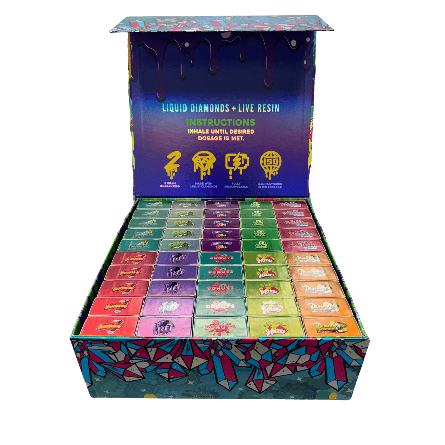 Packman THCA Disposables 2G Variety Box (Case)